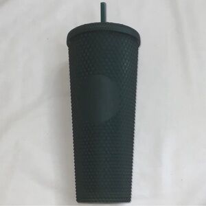 - Starbucks 24oz tumbler cup dark green 24oz.